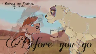 Before you go | Nothing & Feather • My Pride • |