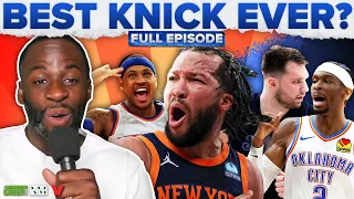 Jalen Brunson or Carmelo as Knicks GOAT, Thunder-Mavericks reaction, Jokic wins MVP | Draymond Green