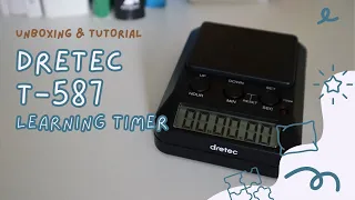 [ENG] ⏰ How to use DRETEC Learning Timer T-587