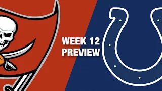 Buccaneers vs. Colts Preview (Week 12) | NFL