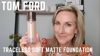NEW! TOM FORD TRACELESS SOFT MATTE FOUNDATION | 10 HOUR WEAR TEST | MATURE DRY SKIN
