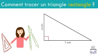 Comment tracer un triangle rectangle ?