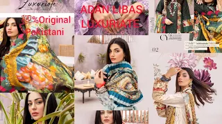 😱💯%Original ADAN LIBAS LUXURIATE LAWN COLLECTION👌 Pakistani Lawn Suits👌 Mb-7607473487#subscribe#like