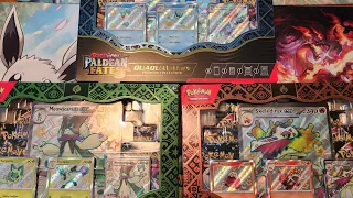 NEW Skeledirge, Meowscarada, Quaquaval Ex Premium Collections - Paldea Fates - Pokemon Cards Opening