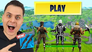 MÓJ PIERWSZY WIN W SEZONIE 1 ROZDZIAŁU 1 FORTNITE!