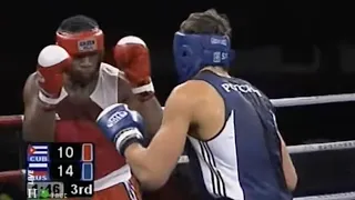 Odlanier Solís (CUB) vs. Roman Romanchuk (RUS) AIBA World Boxing Championships 2005 Final (91+kg)