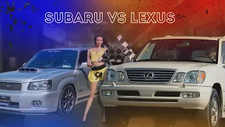 Off-road: Subaru vs Jeep vs Lexus