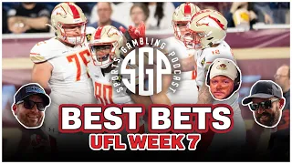 Best Bets for Saturday (5/11) & Sunday (5/12): UFL Week 7 Predictions