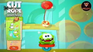 Cut the Rope Remastered: Level 2-13 Yellow+Blue Stars Gameplay #Shorts