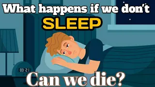 What happens if we don't sleep(In Hindi)| How long can you survive | Curiosity Voyage