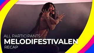 Melodifestivalen 2023 (Sweden) | All Participants | RECAP