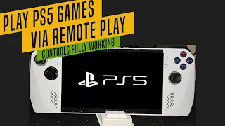 Secret Trick to Play PS4/PS5 Remote Play on ROG ALLY! Chiaki is OBSOLETE!