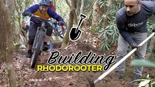 Building & Riding Berm Peak's Newest Trail - Rhodorooter!