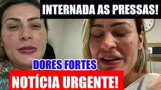 INTERNADA UTI, ANDRESSA URACH comunica VERDADEIRO estado de saúde FILHO Leon prematuro.