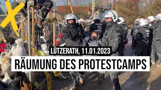 11.01.2023 Lützerath Protestcamp-Räumung