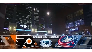 Philadelphia Flyers vs Columbus Blue Jackets. 13 february 2015