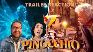DISNEY NERDS watch the PINOCCHIO TRAILER for the FIRST TIME!  REACTION / COMMENTARY