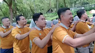 Outbound Training PPNI Bangkalan di coban rasi 25 febuari 2023 di coban rais Batu