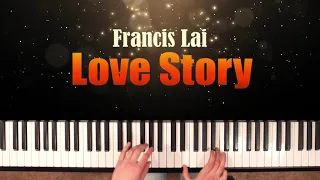Francis Lai - Love Story. Играем на фортепиано