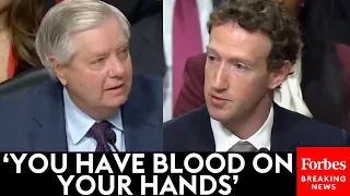 JUST IN: Applause Breaks Out When Lindsey Graham Excoriates Meta's Mark Zuckerberg To His Face