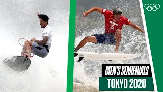 Gabriel Medina 🆚 Kanoa Igarashi | Men's Semi-Finals Heat 1 | Tokyo 2020