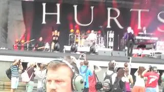 Hurts - Miracle (Live at Subbotnik Festival 06.07.2013)