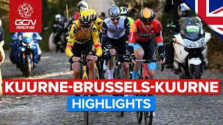Dominant Team Performance On The Cobbles! | Kuurne-Brussel-Kuurne 2023 Highlights