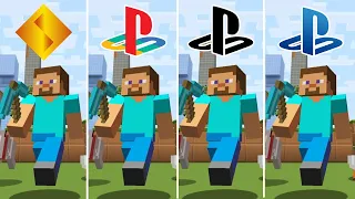 Minecraft (2011) PS1 vs PS2 vs PS3 vs PS4 | Graphics Comparison