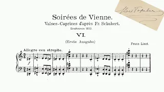 Liszt - Soirees de Vienne (Fr. Schubert), performed by V.Horovitz