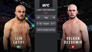 Ultra Real | EA Sports UFC 3 | Ilir Latifi vs. Volkan Oezdemir