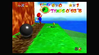 Mario 64 Course contre Koopa rapido