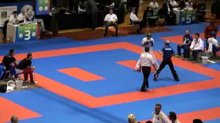 WAKO Kickboxing - EC 2014 - W LC -65kg - Caruso(ITA) - Trimmel(AUT)