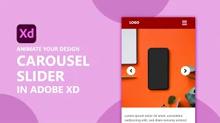 How to create an Image Carousel Slider // ADOBE XD