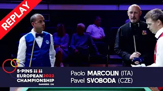 5-Pin EC Randers 2022 MARCOLIN (ITA) vs SVOBODA (CZE)