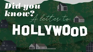 Iconic America | The Hollywood Sign: A Letter to Hollywood