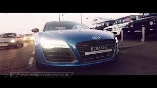 2015 Audi R8 LMX in Ara Blue Crystal Effect for sale at Romans International