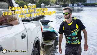 📝👉 Tutorial: Cómo llevar una moto de agua en un remolque❓