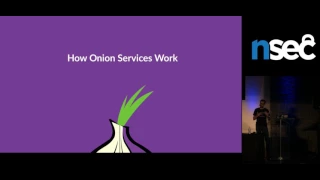 David Goulet - Deep Dive Into Tor Onion Services