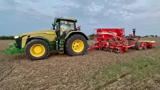 #714- Zaczynamy siewy rzepaku! John Deere 8R 410 + Czajka + Vaderstadt Tempo!