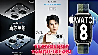 HONOR 70 SERIYASI TAYYOR /REDMI NOTE 11T SERIYASI HAQIDA /APPLE IPHONE 14/ #TECHNOLOGY_YANGILIKLARI