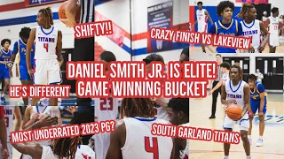South Garland’s 2023 PG Daniel Smith Jr. is a DOGG! Game Winning Bucket Vs Lakeview Centennial