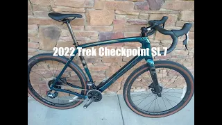 2022 Trek Checkpoint SL 7 Walkaround with Actual Weight