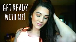 GET READY WITH ME | Simple Everyday Bronzed Summer Mommy Makeup Routine!