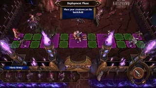 Might and Magic Heroes 7 Gameplay - Siege Sylvan vs Dungeon
