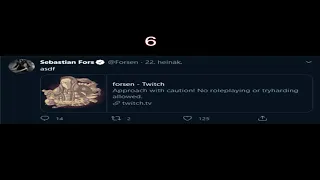 TOP 10 FORSEN TWEETS