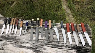 Много разных ножей в наличии посмотрите с ценами ножи для охоты рыбалки подарка финки Пластуны