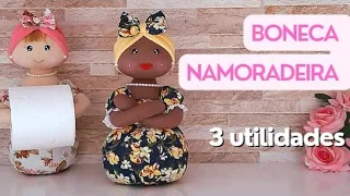 Boneca NAMORADEIRA  veja que  ideia incrível que fiz #bonecanamoradeira para o dia das MÃES