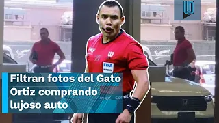 ¡Ah, caray! Filtran fotos del Gato Ortiz comprando lujoso auto y afición de Cruz Azul lo reventó