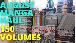 WAY TOO MUCH MANGA HAUL! 150 Volumes