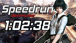 Devil May Cry 4 New Game Devil Hunter Speedrun in 1:02:38